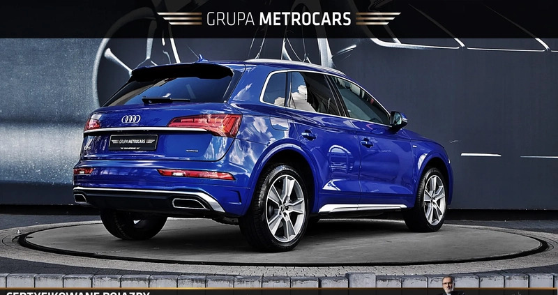 Audi Q5 cena 165899 przebieg: 146633, rok produkcji 2021 z Izbica Kujawska małe 742